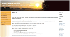 Desktop Screenshot of livingwaterchurchstn.org